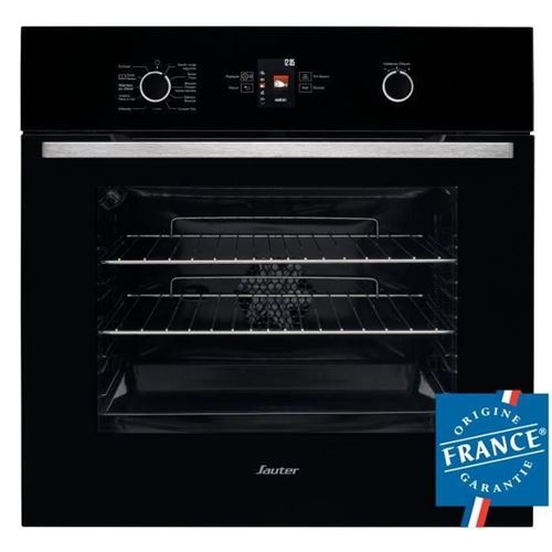 Sauter SFP945BT - Four - intégrable - niche - largeur : 56 cm - profondeur : 55 cm - hauteur : 58.5 cm - avec système auto-nettoyant - classe A - noir