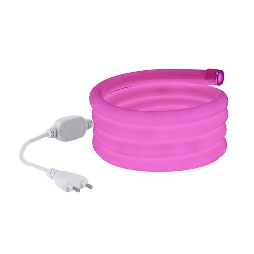 Néon LED Flexible 360 Rond Dimmable 120 LED/m 220V AC Rose IP67 sur Mesure 270º 1m
