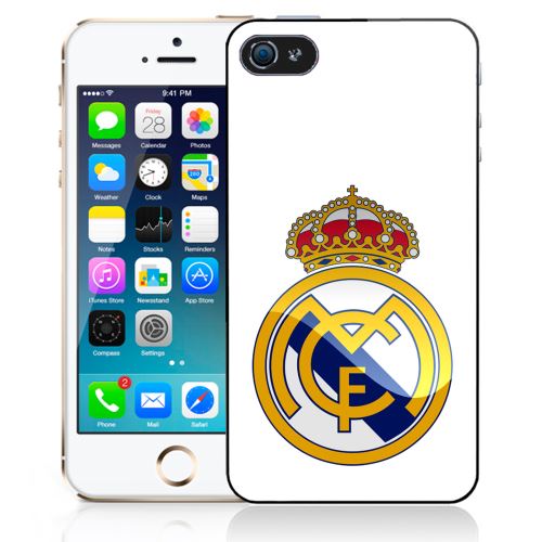 Coque pour iPhone 5C logo real madrid