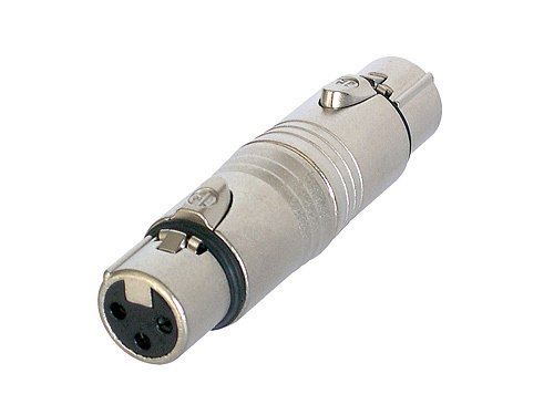 Neutrik NA3FF Adaptateur XLR Femelle vers XLR Femelle