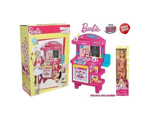 Grandi Giochi GG-00516 - COMMUTATEUR KVM - Barbie cuisine 68 cm avec Barbie