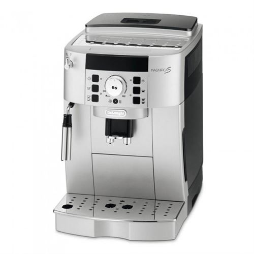 De'Longhi Magnifica S ECAM 22.110.SB - Machine à café automatique avec buse vapeur "Cappuccino" - 15 bar - 2 tasses - argent/noir