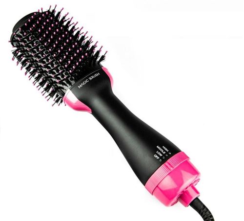 Parya Official - Brosse pour sèche-cheveux 3 en 1 - Sèche-cheveux & Volumiseur - Violet