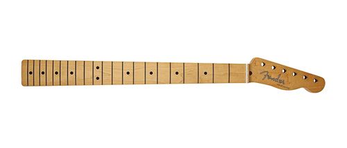 Fender telecaster 099–1202–921 '50s neck style vintage, 21 frettes, maple fingerboard