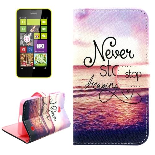 Nokia Lumia 630 Housse Etui Cuir PU Texturé ALS54693