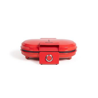 Gaufrier cœur avec thermostat Livoo DOP195 Rouge