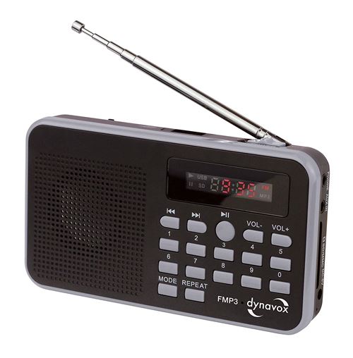 Dynavox FMP3 Radio/Radio-réveil Port USB