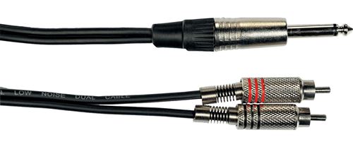 Yellow Cable Cordon 2 Rca Jack 3 M - Image 1