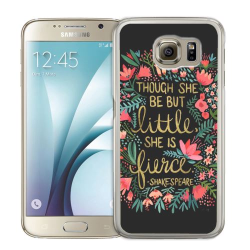 Coque pour Samsung Galaxy S7 Edge citation shakespeare