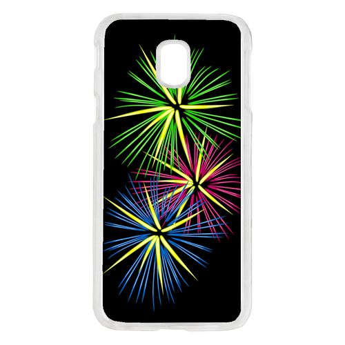 Coque Feu D'artifice Tricolor Compatible Galaxy J7 2017 Transparent