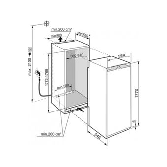 LIEBHERR Réfrigérateur encastrable 1 porte IRBDI5180-20