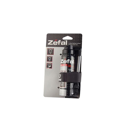 Bombe anti-crevaison velo zefal 100ml avec fixation cadre (blister)
