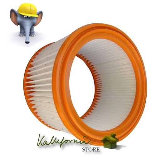 Kallefornia K704 1 filtre pour aspirateur Bosch GAS 15 L GAS 15L Professional