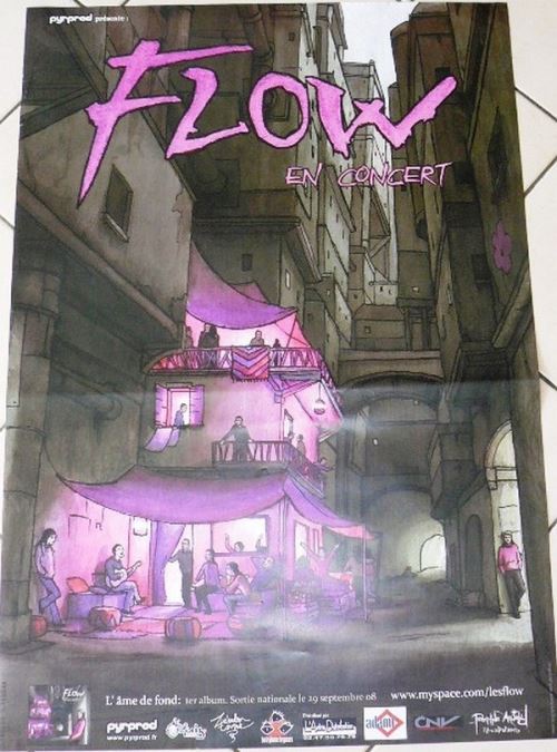 FLOW - 70x100 cm - AFFICHE / POSTER
