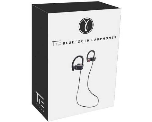 TIE Bluetooth InEar Sport écouteurs intra-auriculaires noirs