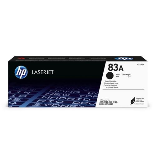 HEWLETT PACKARD Cartouche toner HP 83 A Black LaserJet Toner