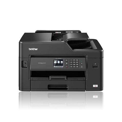 Brother MFC-J5330DW - Imprimante multifonctions - couleur - jet d'encre - Legal (216 x 356 mm) (original) - A3/Ledger (support) - jusqu'à 12 ppm (copie) - jusqu'à 22 ppm (impression) - 250 feuilles - 14.4 Kbits/s - USB 2.0, LAN, Wi-Fi(n), hôte USB