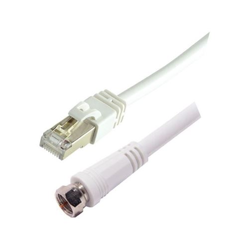 Balun Actif Rj45 Male / Prise 'f' Male - 2m Erard - 5481
