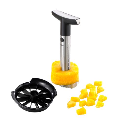Coupe Ananas professional - Gefu - Noir - Acier Inoxydable (inox)