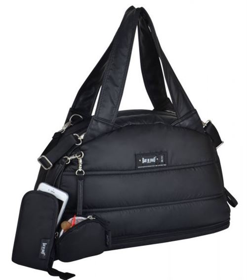 Sac à langer doudoune noir