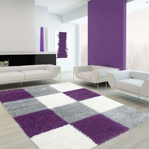 Tapis Life 60 X 110 1501 Lila Pile : 100 % Pp Heatset /Pile Hauteur : 30 Mm