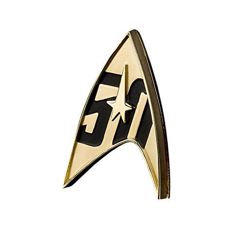Replique - Star Trek - 1/1 Starfleet Badge Magnétique 50th Anniversary