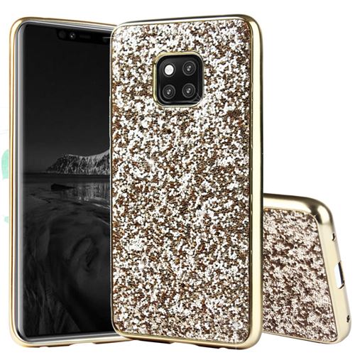 Coque en TPU hybride flash or pour votre Huawei Mate 20 Pro