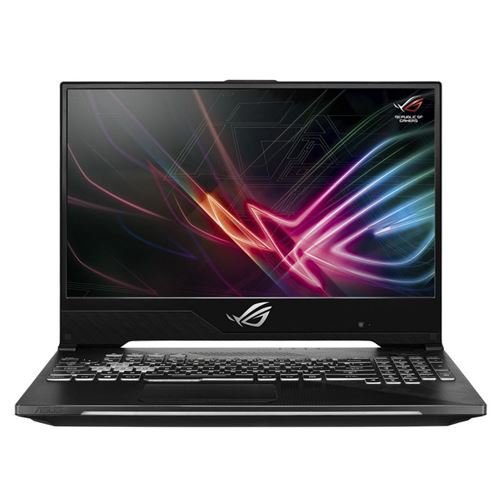 Asus Rog Strix Scar II Gl504Gs Es064T - Intel Core i7 8750H / 2.2 Ghz - Win 10 Familiale 64 Bits - Gf Gtx 1070 - 16 Go Ram - 256Go SSD + 1To Lecteur Hybride - 15.6" Ips 1920 X 1080 (Full Hd) @ 144 Hz - Wi-Fi 5 - Gris Foncé