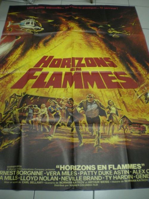 Horizons En Flammes AFFICHE CINEMA ORIGINALE