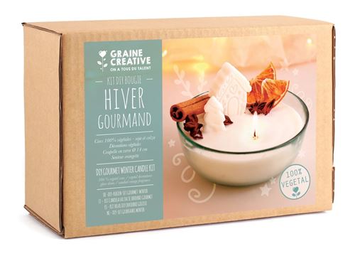 Graine Créative Kit Diy Bougie Hiver Gourmand - Image 2
