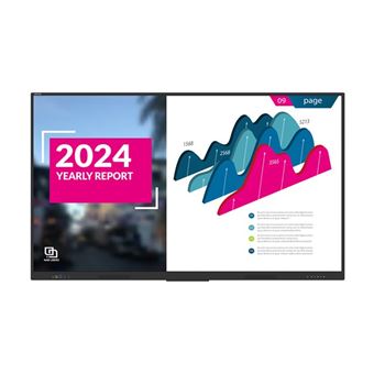 Avocor AVE-5550 - Classe de diagonale 55" E-Series écran LCD rétro-éclairé par LED - interactive - avec écran tactile (multi-touches) - Android - 4K UHD (2160p) 3840 x 2160 - LED à éclairage direct - 1