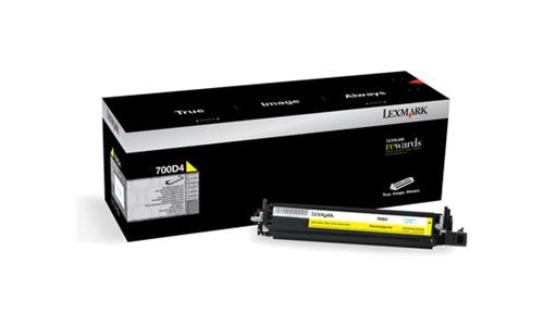 Lexmark 700D4 - Geel - origineel - ontwikkelaarspakket LCCP - voor Lexmark C2132, CS310, CS317, CS417, CS517, CX317, CX410, CX417, CX510, CX517, XC2130