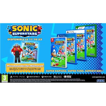 Sonic Superstars Nintendo Switch - Jeux vidéo - Achat & prix | fnac