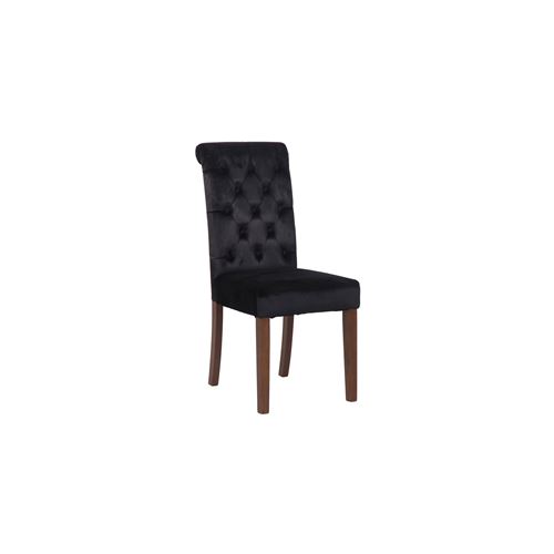 Non Communiqué Noir Chaise Clp En Bois Non Pliable Interieur H. 98 Cm