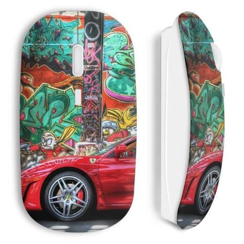 MANIACASE Souris Sans Fil Ferrari ()