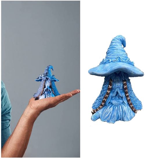 Elden Ring Figurine Ranni the Witch avec Chapeau Détachable FONGWAN Collection de Fans de Jeu - Bleu