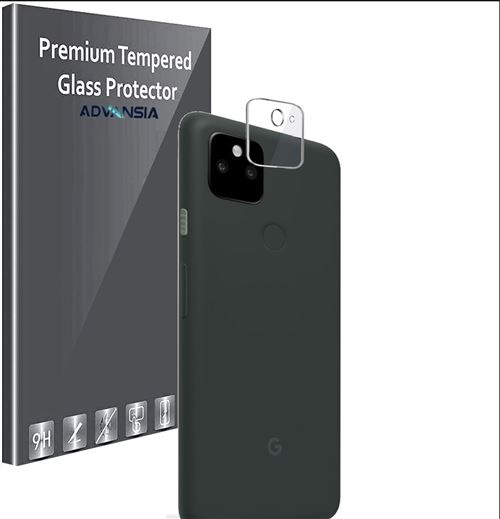 Advansia verre trempé arriere pour Google Pixel 5A [X1] piece