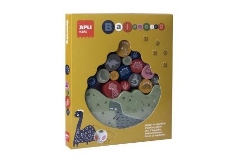 Jeu Equilibre Apli Agipa Dinosaures en bois