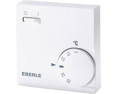 Eberle 111170351100 RTR-E 6763 Indoor Thermostat, Surface-Mount, 1pc