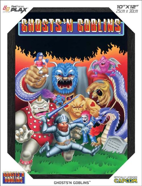 Pixel Frames Plax Ghost N Goblins - Lenticular Frame