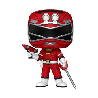 Figurine Funko Pop! N°1713 - Power Rangers - Power Ranger Turbo - Ranger Rouge - 1