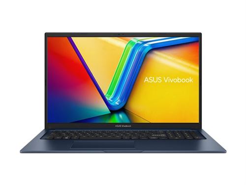 ASUS VivoBook 17 X1704VA-AU408W - Conception de charnière à 180 degrés - Intel Core i5 - 1335U / jusqu'à 4.6 GHz - Win 11 Home - Carte graphique Intel Iris Xe - 16 Go RAM - 512 Go SSD NVMe - 17.3" 1920 x 1080 (Full HD) - Wi-Fi 6E, Bluetooth - bleu cal