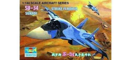 Non Communiqué Sukhoi Su-34 Strike Flanker- 1:144E - Trumpeter