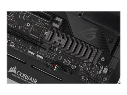 CORSAIR MP600 PRO XT - SSD - chiffré - 1 To - interne - M.2 2280 - PCIe 4.0  x4 (NVMe) - AES 256 bits - dissipateur de chaleur intégré - SSD internes -  Achat & prix