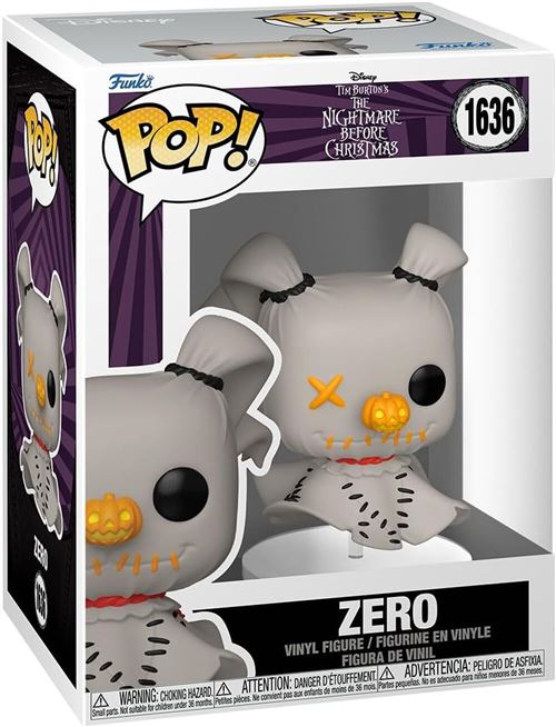 Funko Gris Figurine Disney Nightmare Before Christmas Zero - Image 3