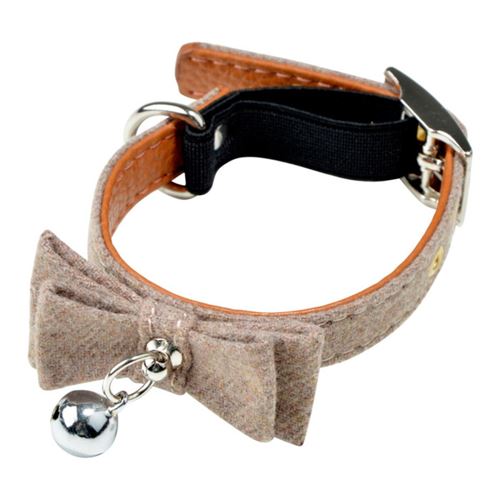 Meilleurs prix pour Collier pour Chat Anti Etranglement 27cm Naturel