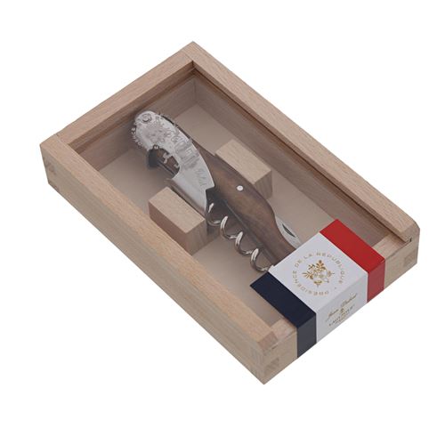 Elysee coffret bois tire-bouchon laguiole millésime sommelier Jean Dubost l0013850d14345