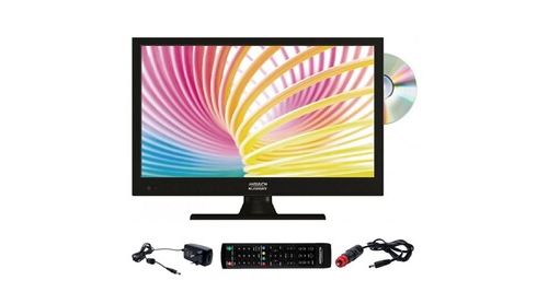 Antarion tv led 16 40cm télévision hd tnt camping 12v dvd intégré