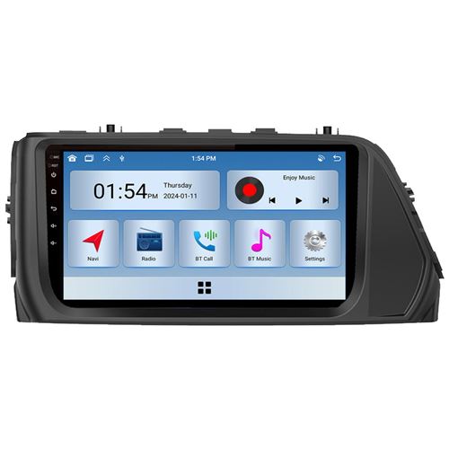 Autoradio RoverOne® Bluetooth CarPlay 2 Din 6Go RAM 128Go ROM pour Hyundai Solaris 1 2 Accent Reina Verna Sedan 2017-2019