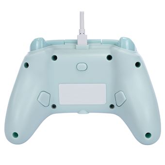 Manette filaire PowerA pour Xbox Series XS Barbe à papa bleue